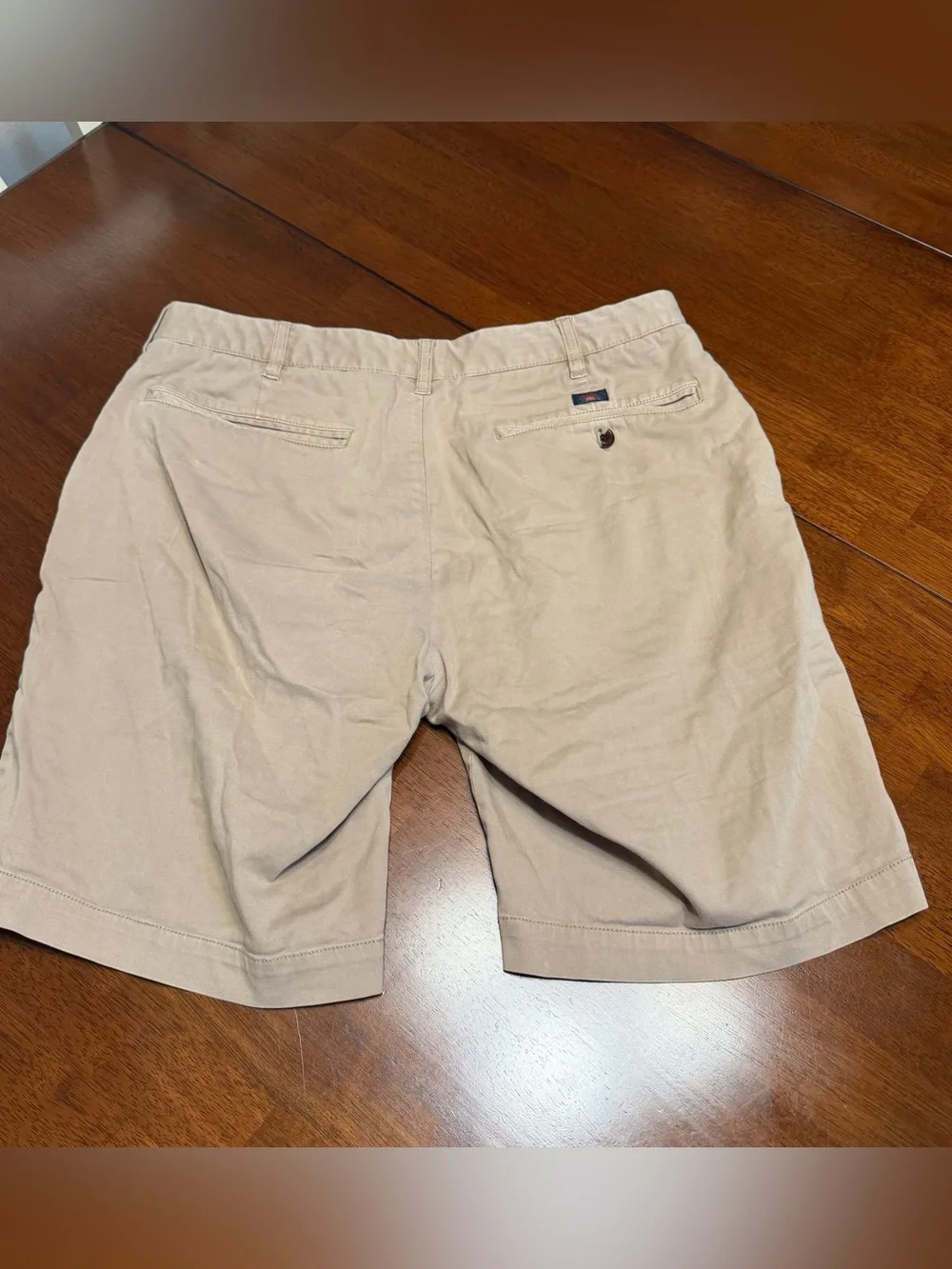 Faherty Reserve Shorts Mens Size 32 Tan Stretch Chino 9